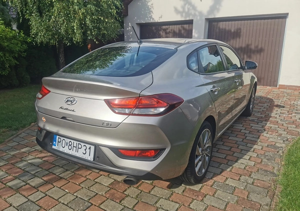 Hyundai I30 cena 64900 przebieg: 123590, rok produkcji 2018 z Poznań małe 92